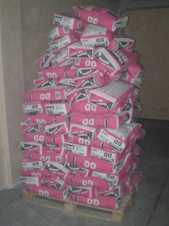 Только разгрузили машину